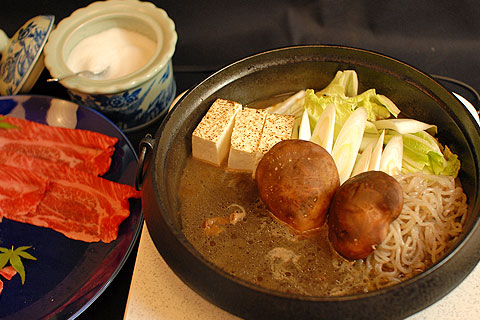 すき焼き3