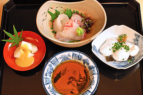 前菜・季節のお造り