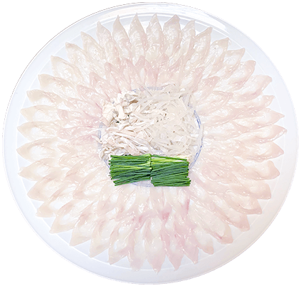 お持ち帰りふぐ刺し